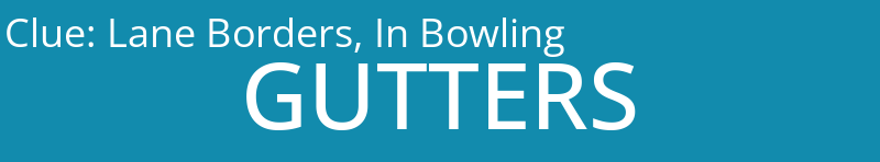 Lane Borders, In Bowling