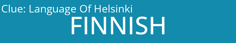 Language Of Helsinki