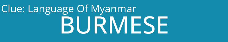 Language Of Myanmar