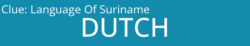 Language Of Suriname