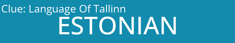 Language Of Tallinn