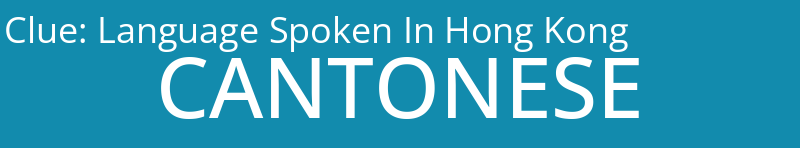 Language Spoken In Hong Kong