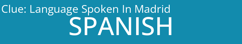 Language Spoken In Madrid
