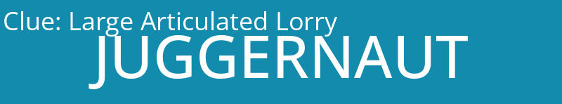 Large Articulated Lorry