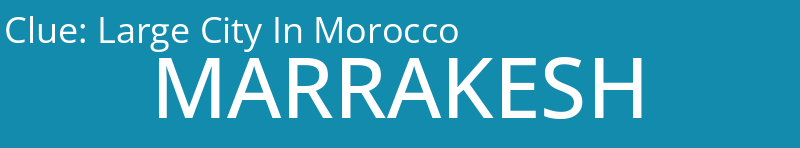 Large City In Morocco