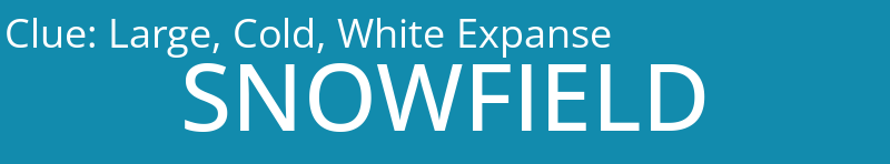Large, Cold, White Expanse