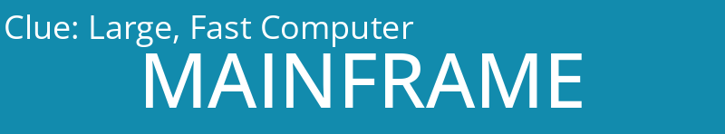 Large, Fast Computer