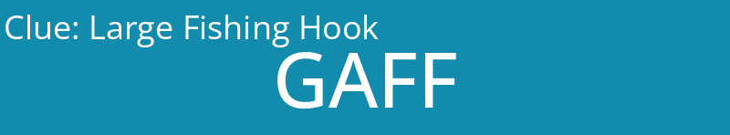 Large Fishing Hook