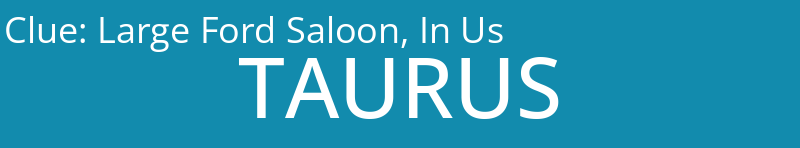 Large Ford Saloon, In Us