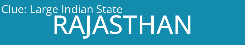 Large Indian State 