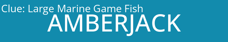 Large Marine Game Fish