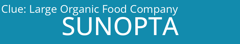 Large Organic Food Company