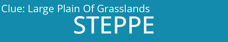 Large Plain Of Grasslands