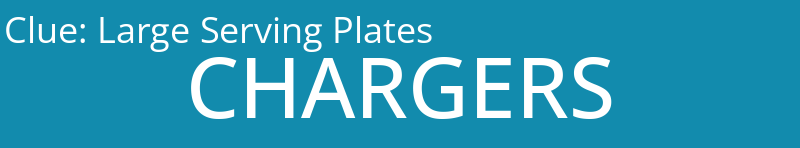 Large Serving Plates
