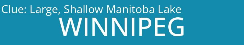 Large, Shallow Manitoba Lake