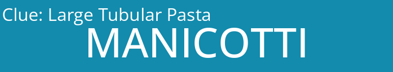 Large Tubular Pasta