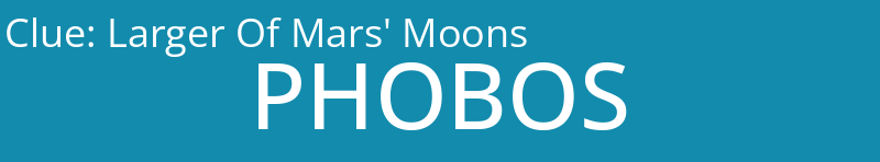 Larger Of Mars' Moons
