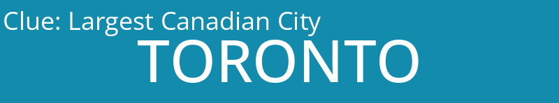 Largest Canadian City