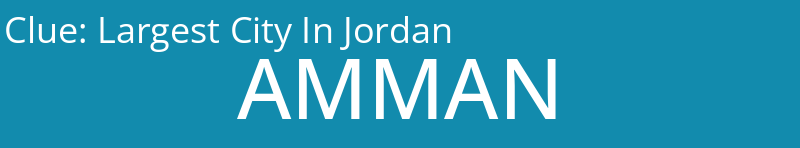 Largest City In Jordan