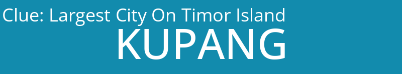 Largest City On Timor Island