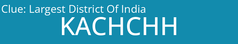 Largest District Of India
