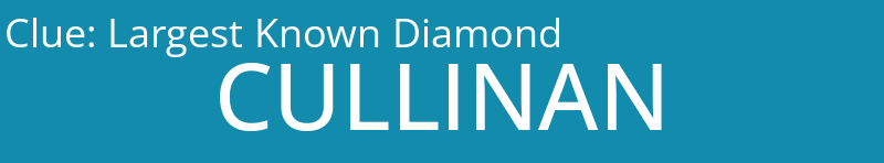 Largest Known Diamond