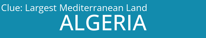 Largest Mediterranean Land