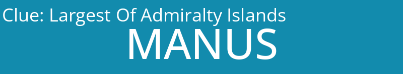 Largest Of Admiralty Islands