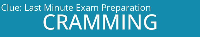 Last Minute Exam Preparation