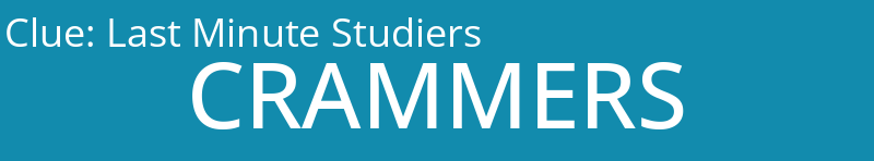 Last Minute Studiers