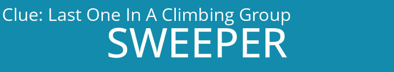 Last One In A Climbing Group