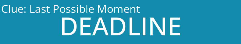 Last Possible Moment