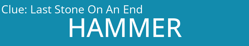 Last Stone On An End