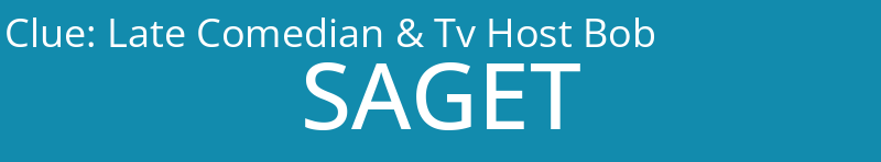 Late Comedian & Tv Host Bob