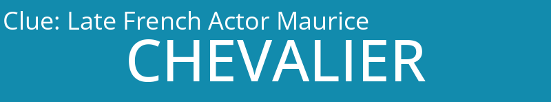 Late French Actor Maurice