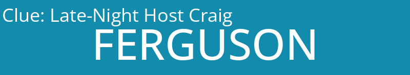 Late-Night Host Craig