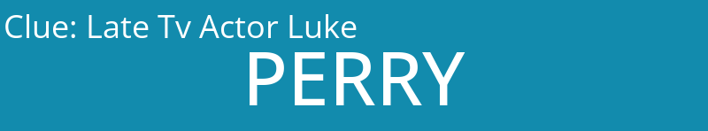 Late Tv Actor Luke