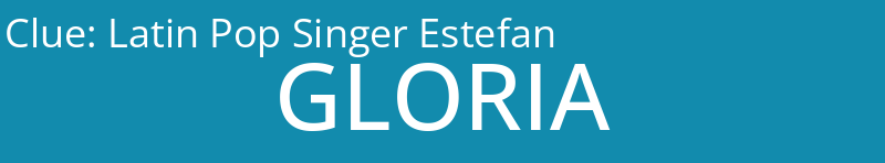 Latin Pop Singer Estefan