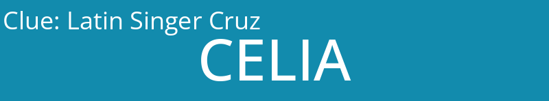 Latin Singer Cruz
