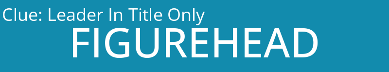 Leader In Title Only