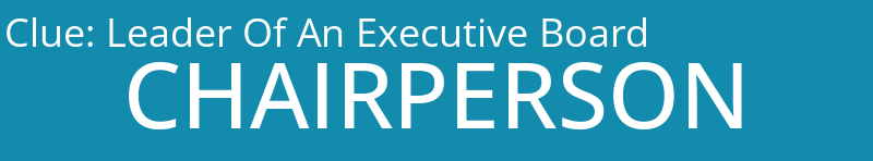 Leader Of An Executive Board