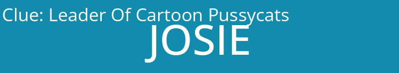 Leader Of Cartoon Pussycats