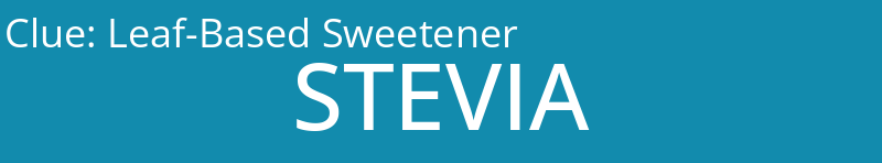 Leaf-Based Sweetener