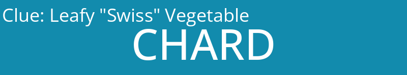 Leafy "Swiss" Vegetable