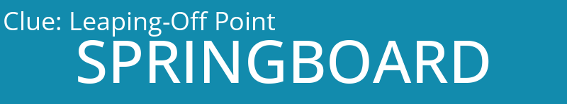 Leaping-Off Point