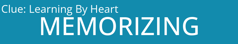 Learning By Heart