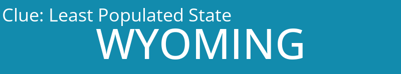 Least Populated State