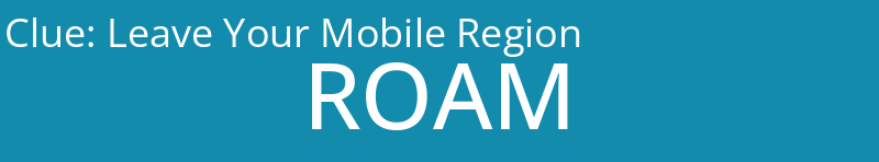 Leave Your Mobile Region
