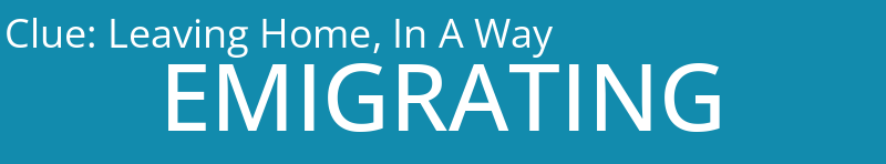 Leaving Home, In A Way