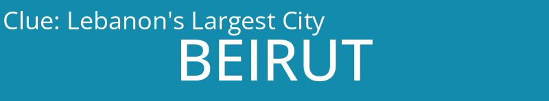 Lebanon's Largest City